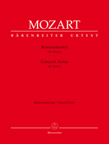 MOZART W. A - ARIAS CONCIERTO TENOR URTEXT