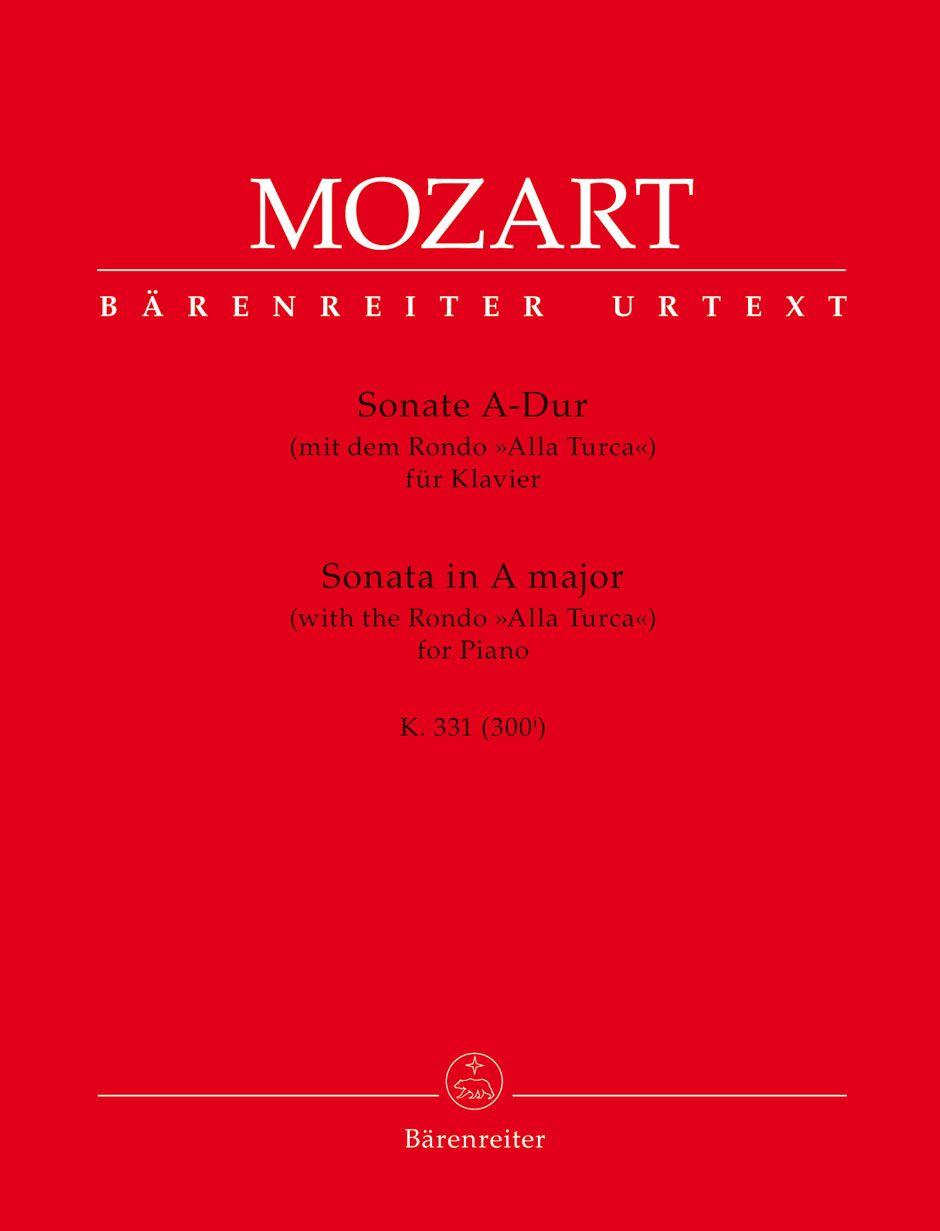 MOZART W.A. - SONATA LAM KV331(300I) URTEXT