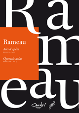 RAMEAU J.PH. - ARIAS DE OPERA SOPRANO V. 3 URTEXT
