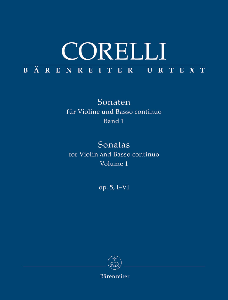 CORELLI A. - SONATAS V.1 (1-6) (12) - OP.5 -VIOLIN Y PIANO -