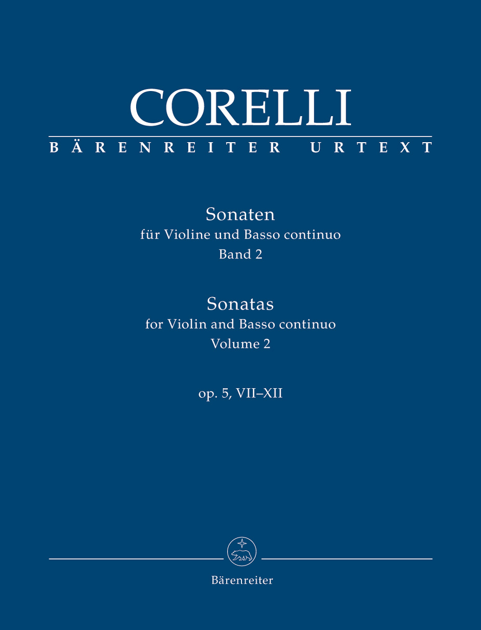 CORELLI A. - SONATAS V.2 (7-12) (12) - OP.5 -VIOLIN Y PIANO -