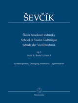 SEVCIK O. - ESCUELA TECNICA VIOLIN OP.1 V.3