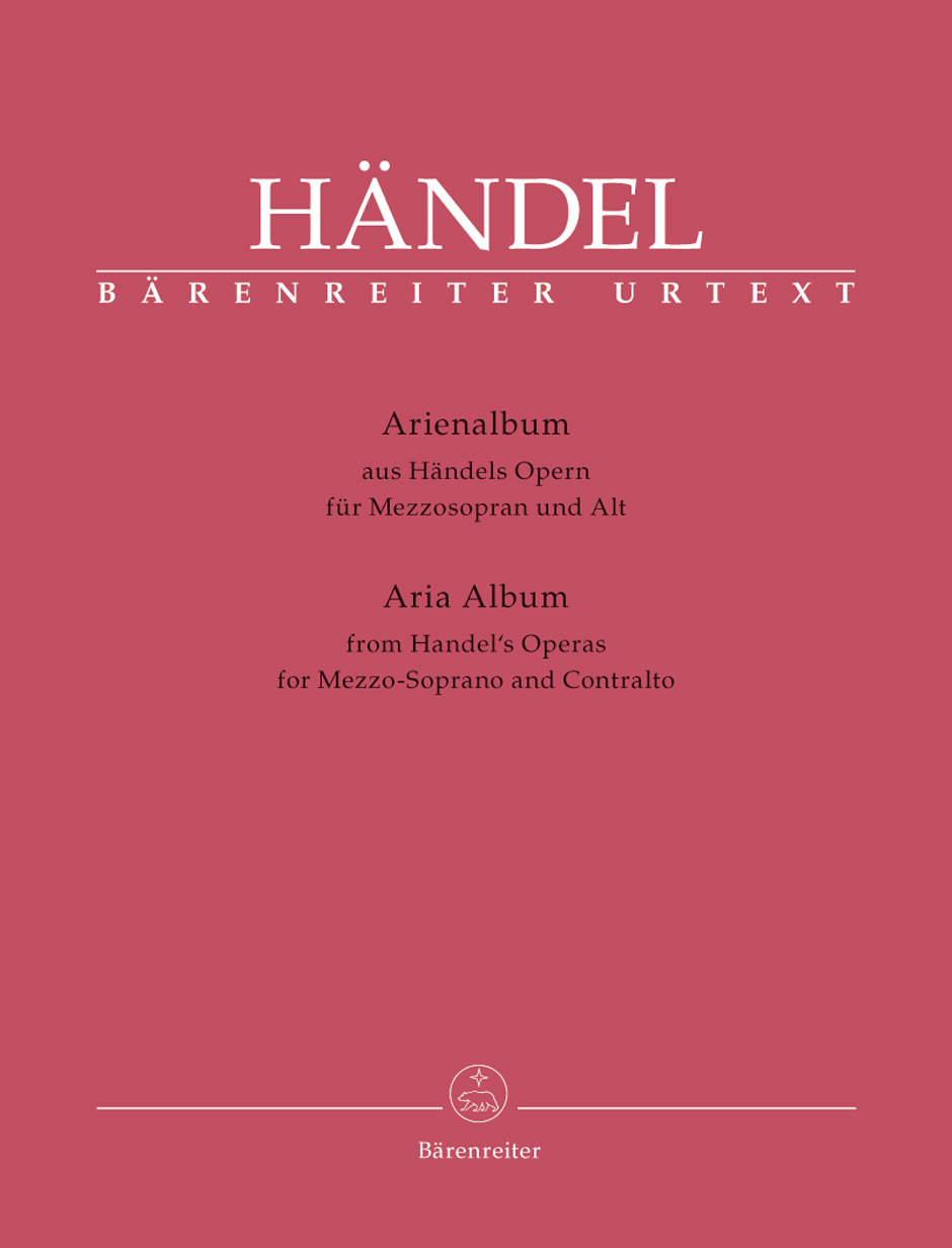 HANDEL G.F. - ALBUM ARIAS OPERA MEZZO-SOPRANO URTEXT