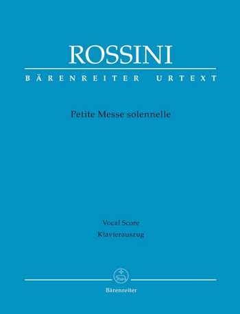 ROSSINI G. - PEQUEÑA MISA SOLEMNE URTEXT (CP)
