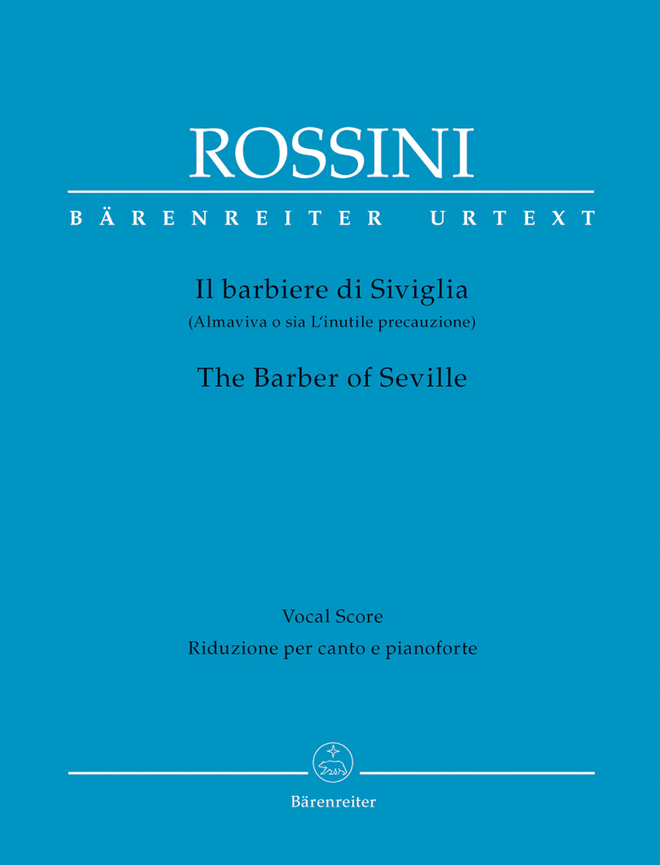 ROSSINI - BARBERO DE SEVILLA URTEXT