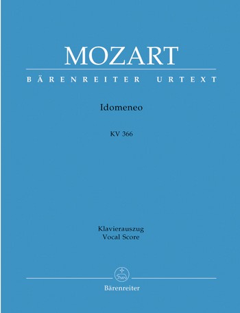 MOZART W.A. - IDOMENEO KV 366 URTEXT (CP)