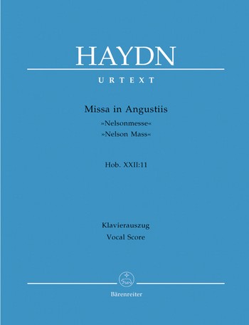 HAYDN J. - MISSA IN ANGUSTIIS - MISA NELSON HOB: XXII:11 URTEXT (CP)