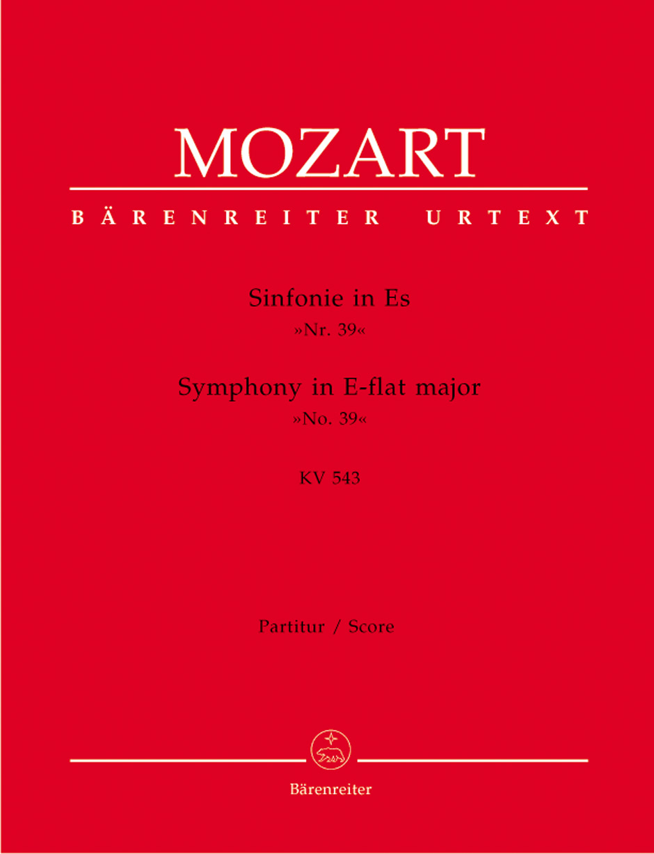 MOZART W.A. - SINFONIA Nº39 MIb M URTEXT - KV.543 DIRECTOR
