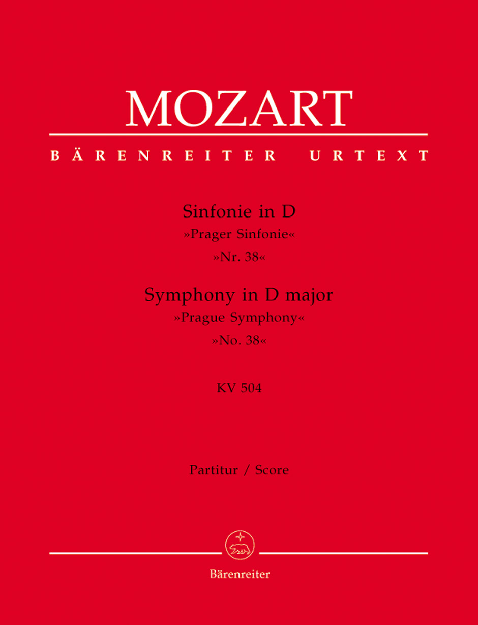 MOZART W.A. - SINFONIA Nº38 RE M PRAGUE URTEXT - KV.504 DIRECTOR