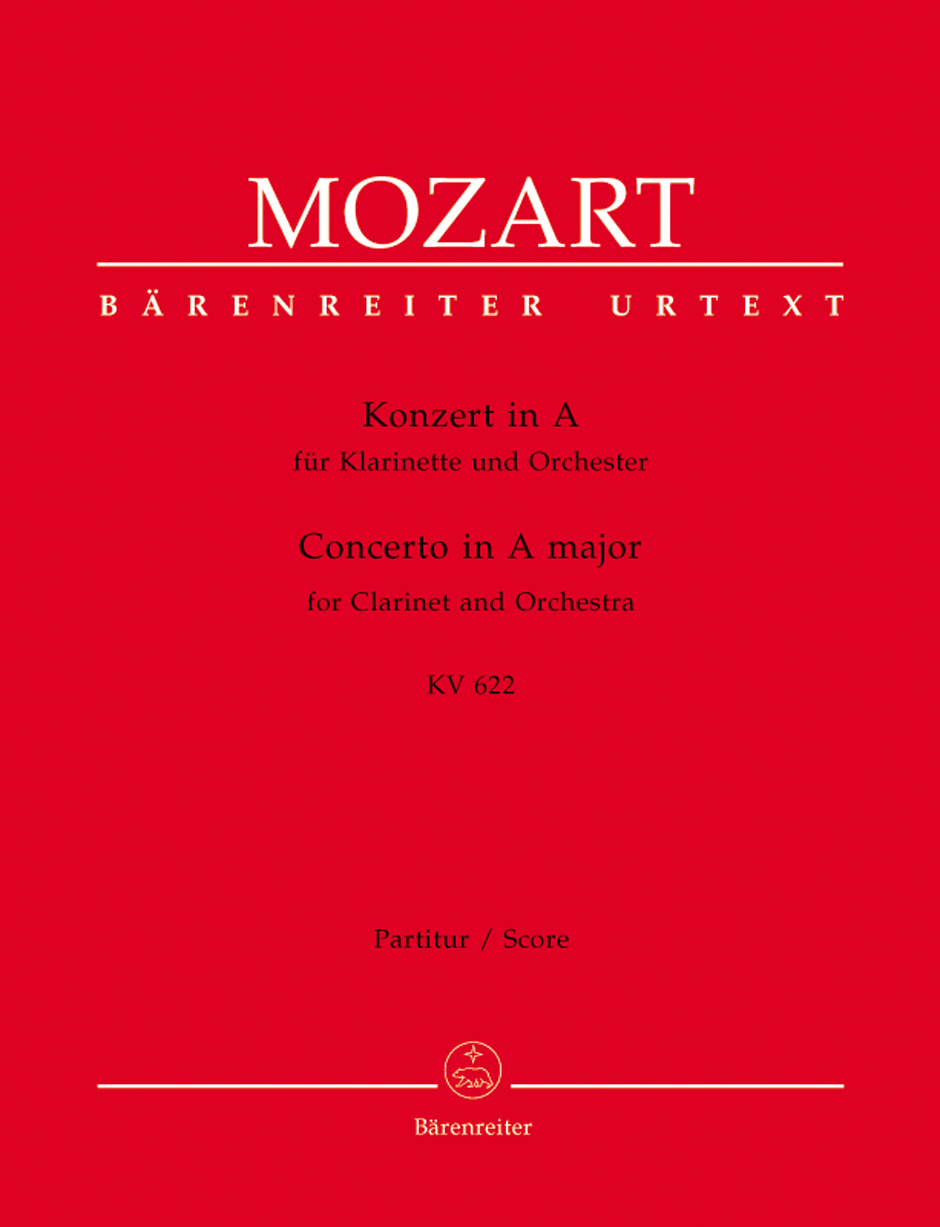 MOZART W.A. - CONCIERTO LA M (CL) URTEXT - KV.622 DIRECTOR