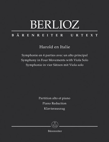 BERLIOZ H. - HAROLD EN ITALIA OP.16 -VIOLA Y PIANO- URTEXT