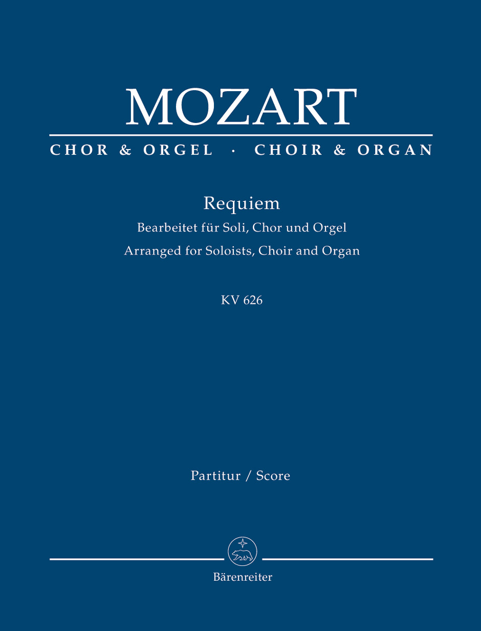 MOZART W.A. - REQUIEM URTEXT - KV.626 PARTITURA