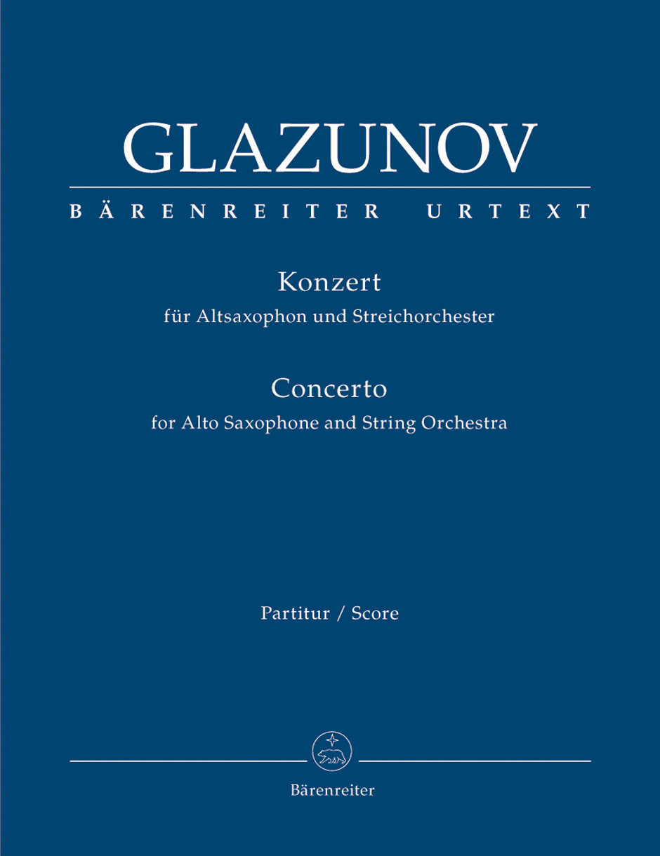 GLAZUNOV A. - CONCIERTO MIb OP.109 DIRECTOR URTEXT