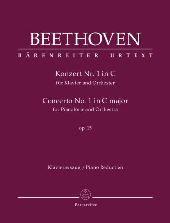 BEETHOVEN L.V. - CONCIERTO Nº1 DO M (URTEXT) - OP.15