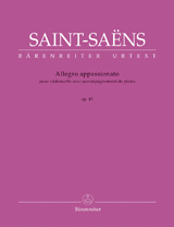 SAINT SAENS C. - ALLEGRO APPASIONATO OP.43 VIOLONCHELO Y PIANO