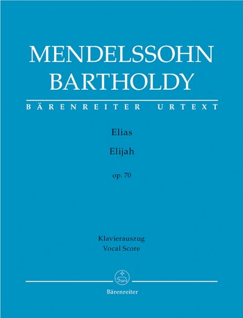 MENDELSSOHN F. - ELIAS OP.70 (CP) URTEXT