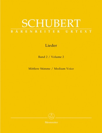 SCHUBERT F. - LIEDER V.2  VOZ MEDIA (URTEXT)