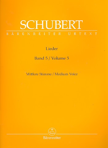 SCHUBERT F. - LIDER V.5 VOZ MEDIA URTEXT