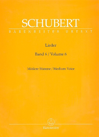 SCHUBERT F. - LIDER V.6 VOZ MEDIA URTEXT