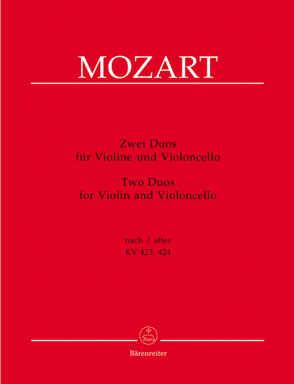 MOZART W.A.- DUOS (2) KV.423,424