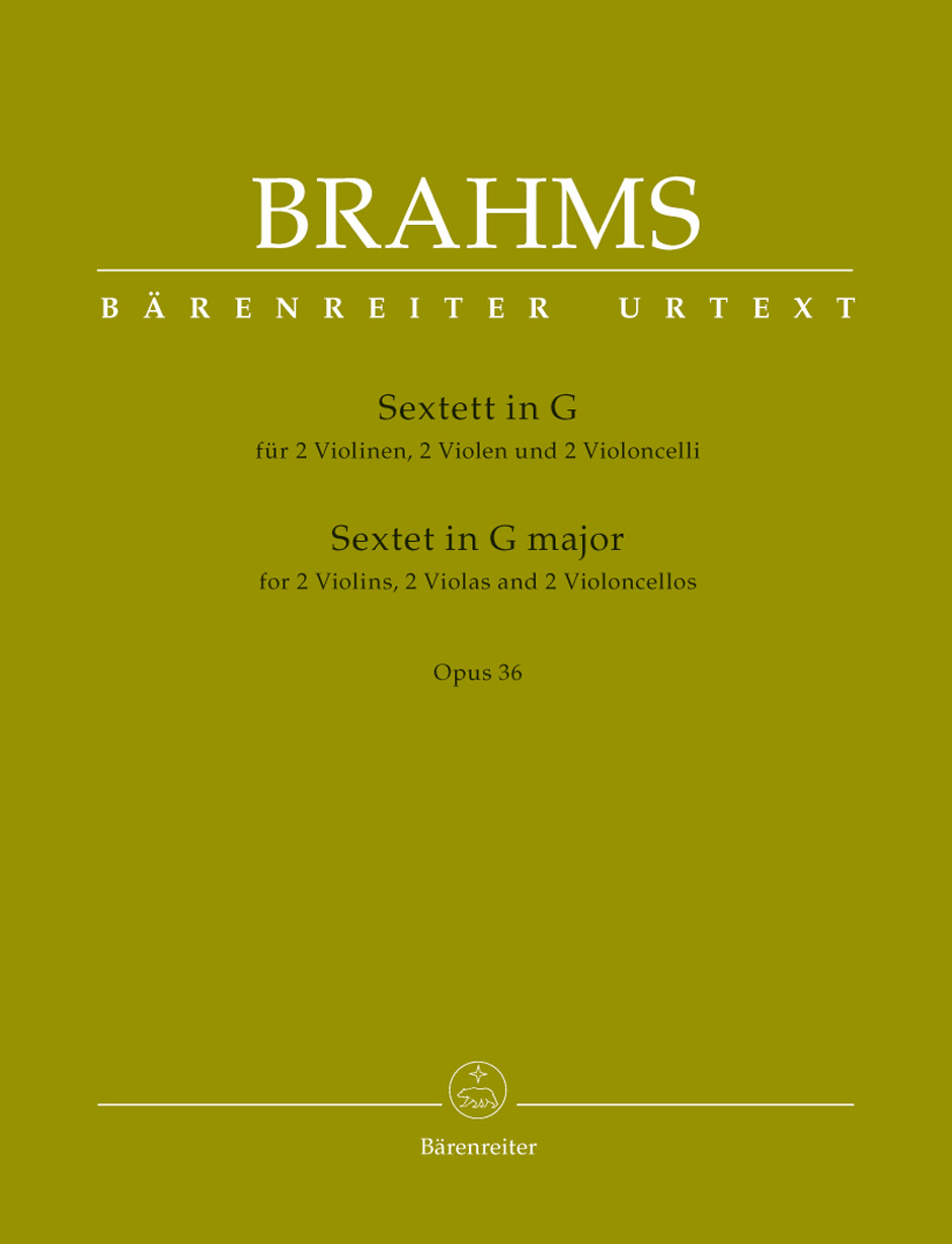 BRAHMS J. - SEXTETO OP.36 SOL M URTEXT