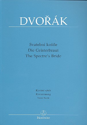 DVORAK A. - LA NOVIA DEL ESPECTRO (CANTO/P) URTEXT