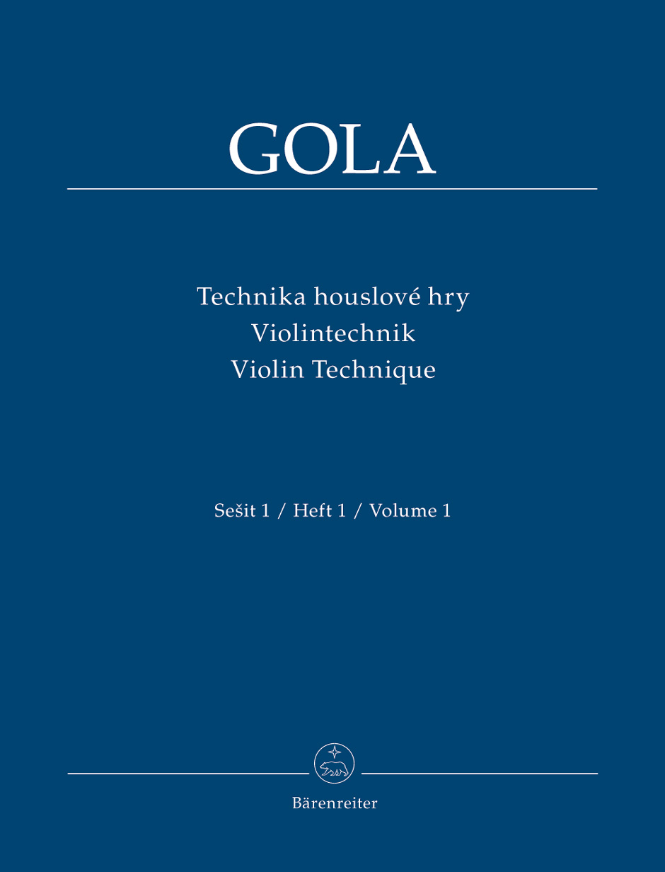 GOLA - TECNICA DEL VIOLIN V. 1
