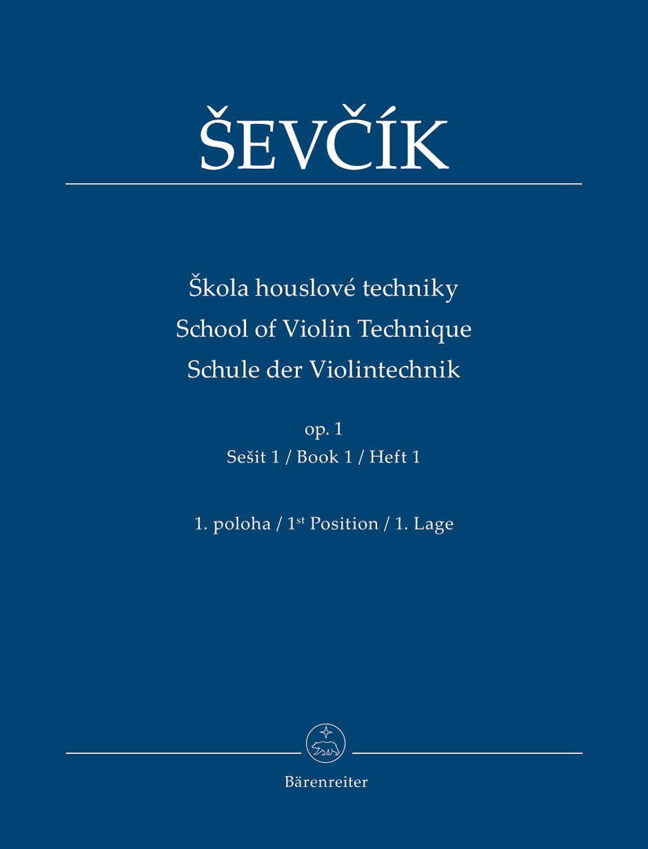 SEVCIK O. - ESCUELA TECNICA VIOLIN OP.1 V.1 (1ª POSICION)