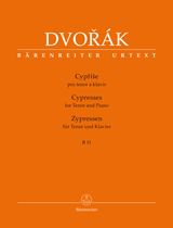 DVORAK A. - CIPRES B 11 (TENOR Y PIANO) URTEXT
