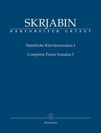 SCRIABINE A. - SONATAS COMPLETAS V.1 URTEXT