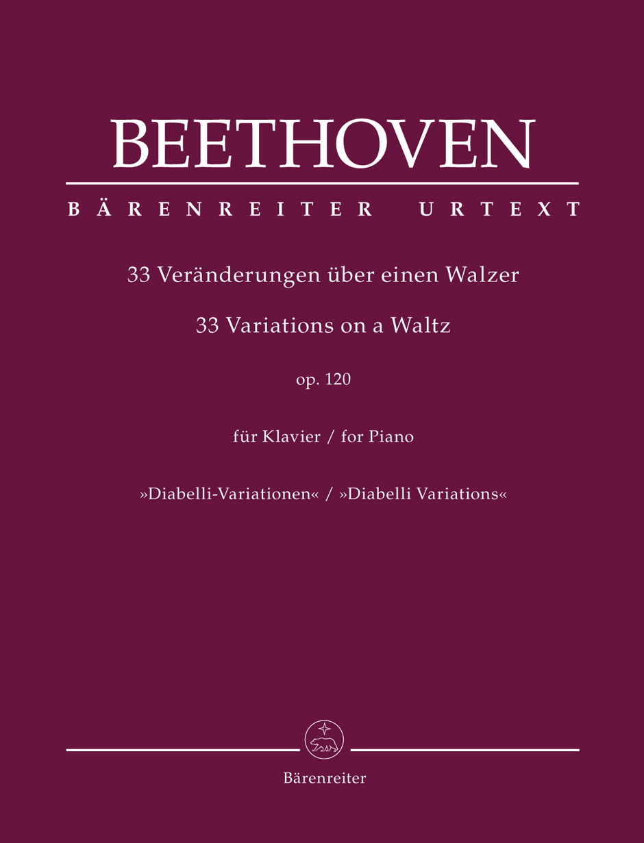 BEETHOVEN L.V. - VARIACIONES DE DIABELLI OP.120 URTEXT