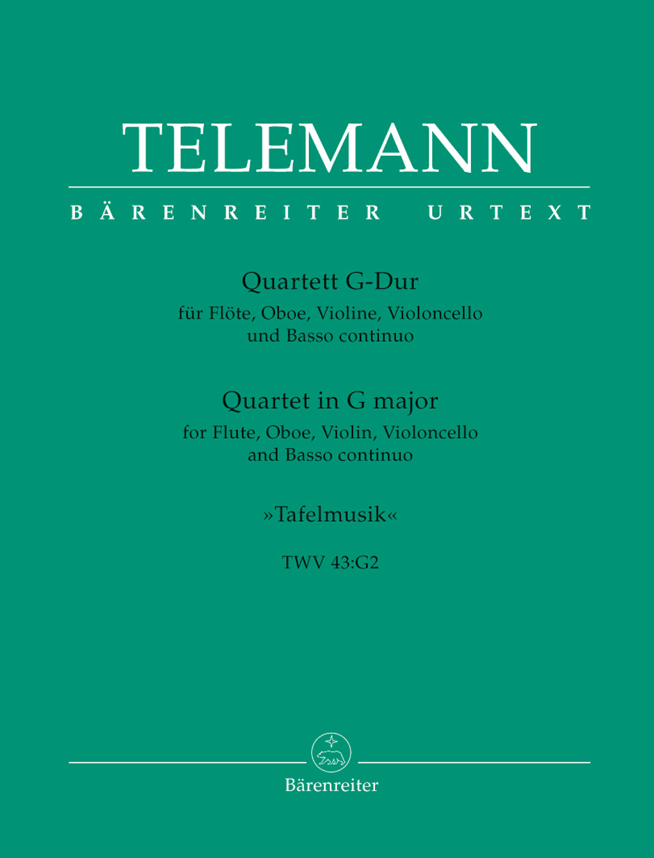 TELEMANN G.P. - QUINTETO SOL M (SC+PT) FL/OB/V/VCP -