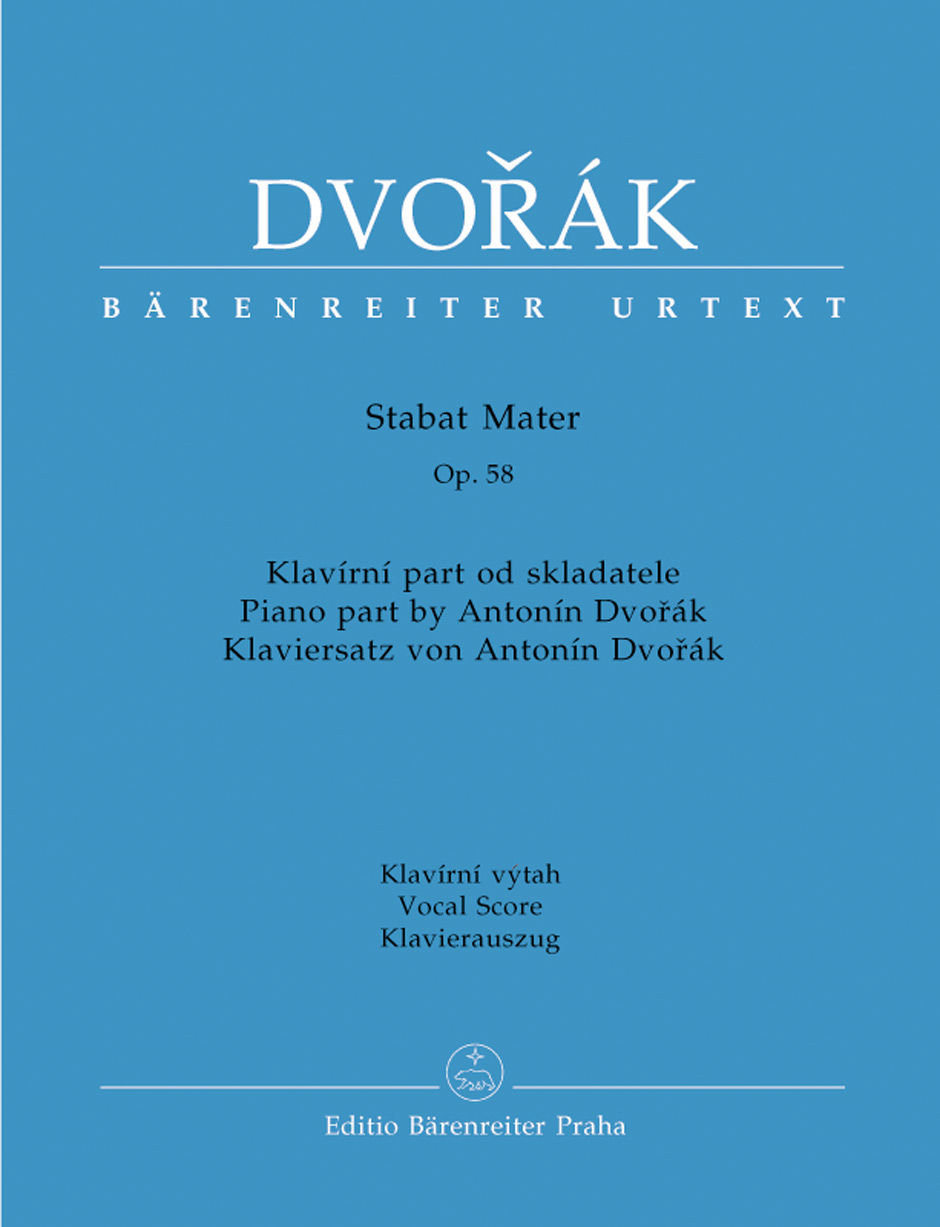 DVORAK A. - STABAT MATER OP.58 URTEXT (CP)