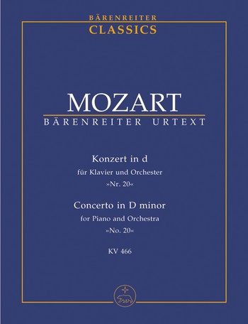 MOZART W.A. - CONCIERTO Nº20 RE m URTEXT - KV.466  ( BOLSILLO)