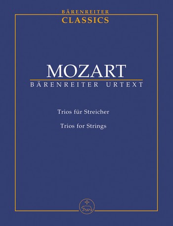 MOZART W.A. - TRIOS CUERDA URTEXT