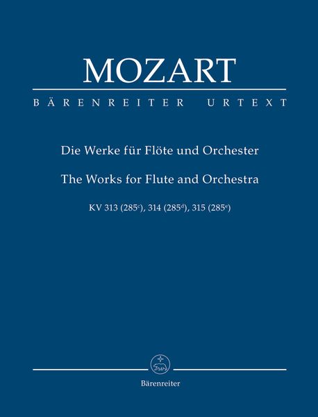 MOZART W.A. - OBRAS PARA FLAUTA Y ORQUESTA URTEXT (BOLSILLO)