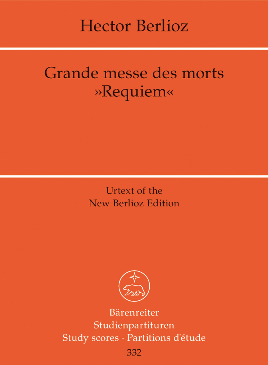 BERLIOZ H. - REQUIEM GRANDE MESSE DES MORTS OP.5 URTEXT