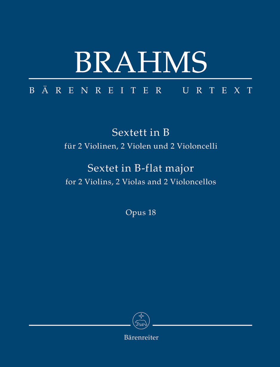 BRAHMS J. - SEXTETO OP.18 SI b M OP.18 (BOLSILLO) URTEXT