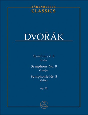 DVORAK A. - SINFONIA Nº 8 SOL M OP.88 ORQUESTA BOLSILLO URTEXT