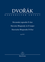 DVORAK A. - RAPSODIA ESLAVA SOLm OP.45/1 URTEXT
