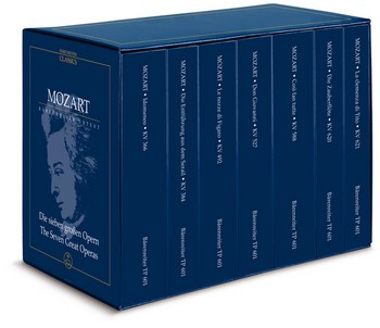 MOZART W.A.- 7 GRANDES OPERAS (PACK 7 VOLS) URTEXT (BOLSILLO)