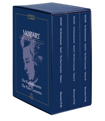 MOZART W.A. - CONCIERTOS COMPLETOS PARA PIANO Y ORQUESTA CON CADENCIAS (3 VOLUMENES)
