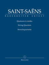 SAINT SAENS C. - CUARTETOS CUERDA OP.112-153 URTEXT