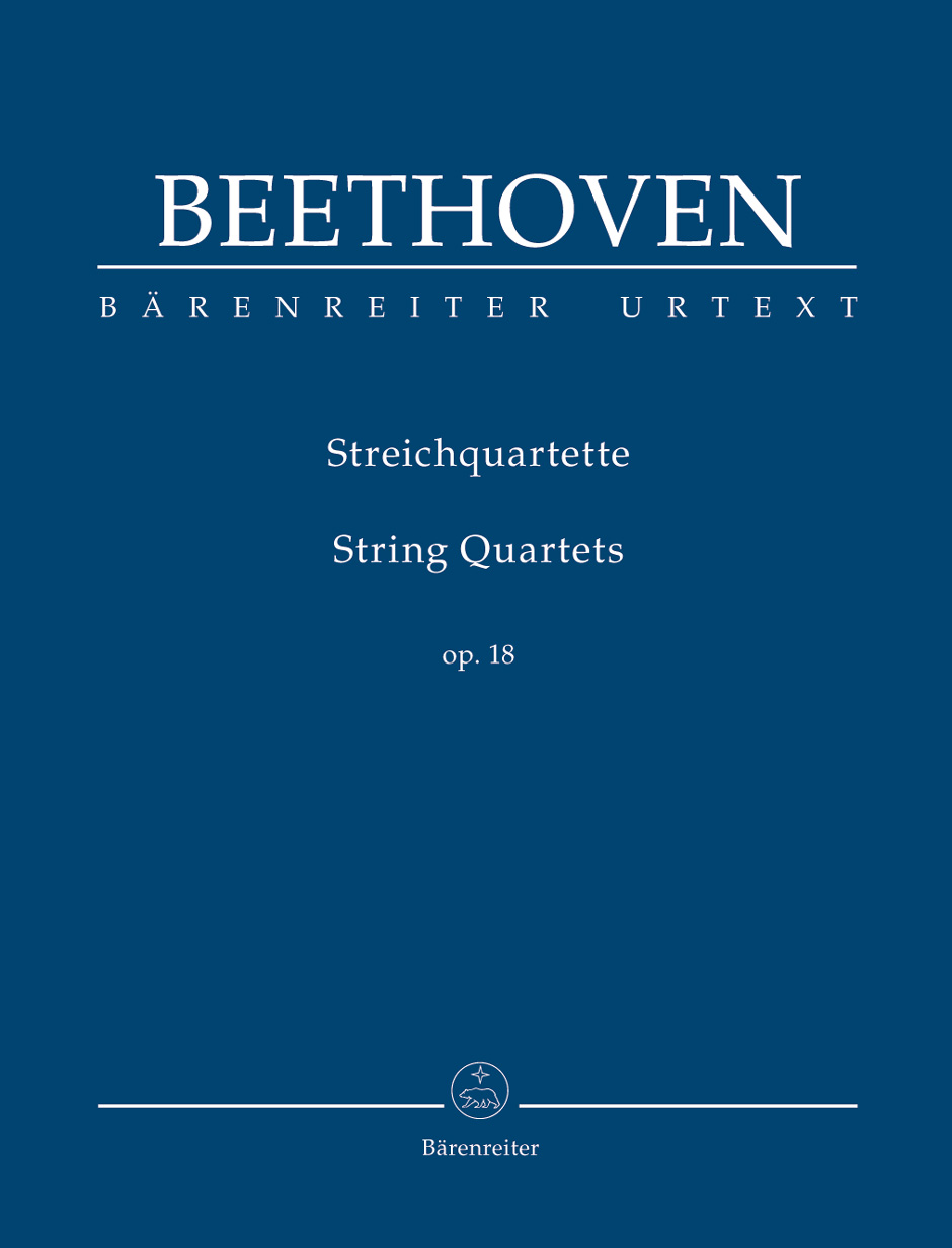 BEETHOVEN L.V. - CUARTETOS CUERDA OP.18 (BOLSILLO) URTEXT