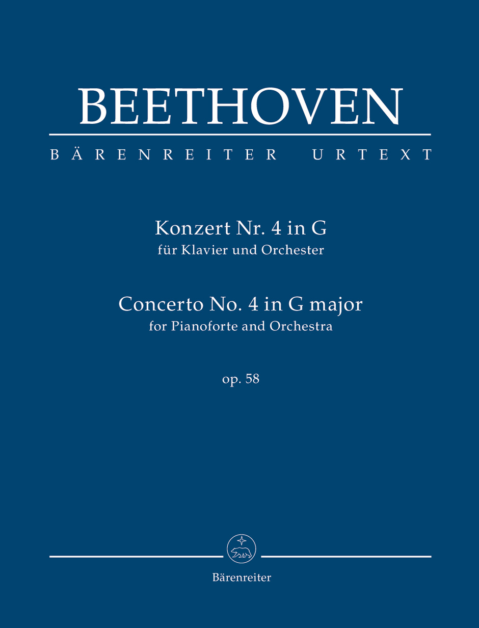 BEETHOVEN L.V. - CONCIERTO PIANO Nº 4 SOLM  OP . 58 URTEXT
