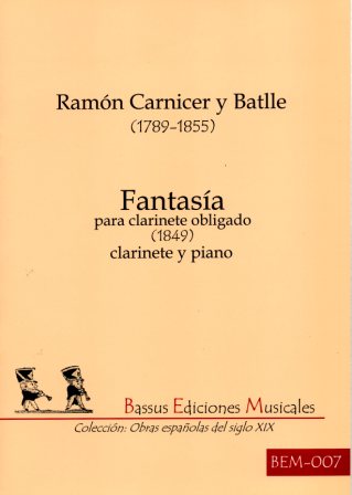 CARNICER R. - FANTASIA (1849)