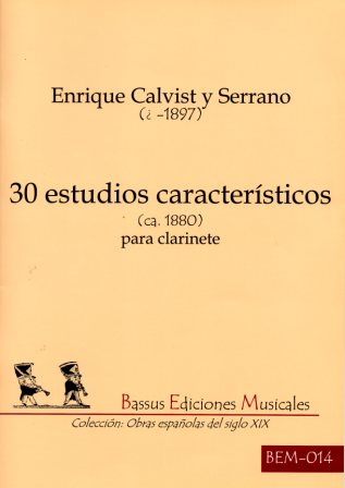CALVIST E. - ESTUDIOS CARACTERISTICOS (30)