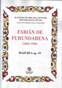 DE FURUNDARENA F. - MAZURCA OP.19