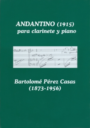 PEREZ CASAS B. - ANDANTINO (1915)