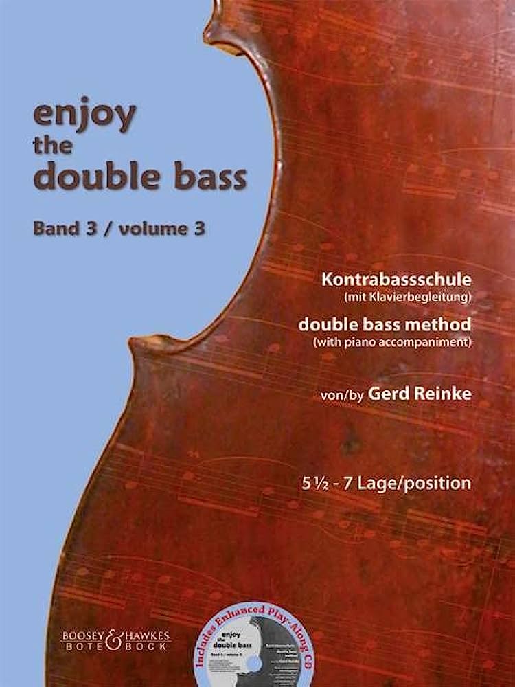 REINKE G. - ENJOY THE DOUBLE BASS V.3 + CD